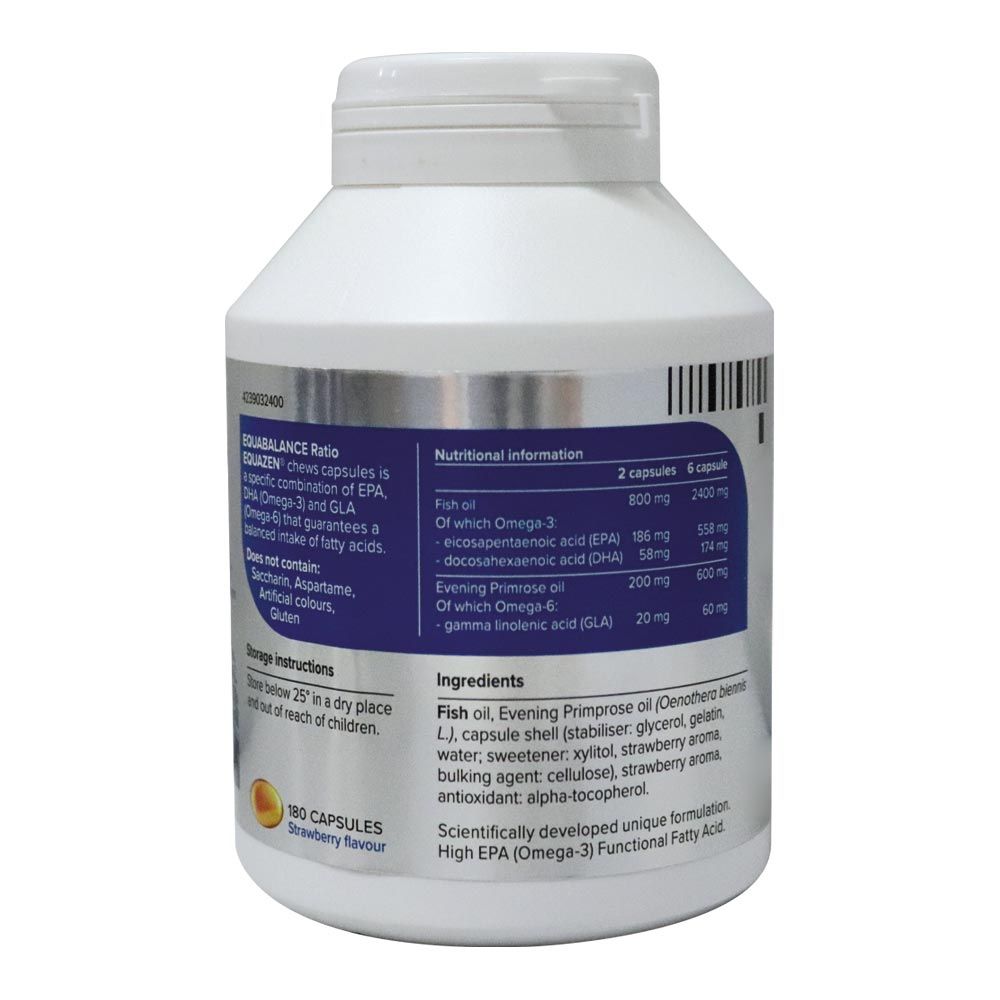 Equazen® Omega-3 & Omega-6 Fatty Acids for 3+ Years Chewables 180's