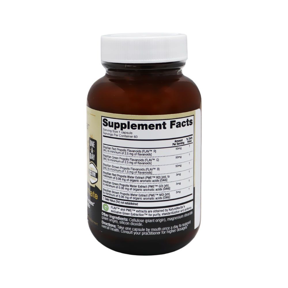 NaturaNectar Bee Propolis Ultimate Vegetable Capsules 60's