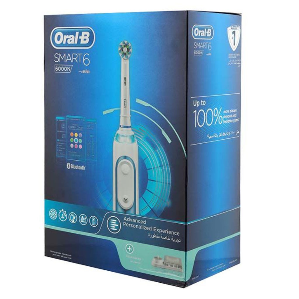 Oral B Smart 6 6000N Rechargeable Toothbrush D700.535.5X