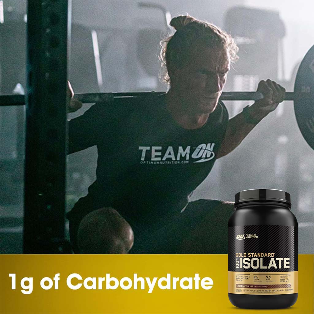 Optimum Nutrition Gold Standard 100% Isolate Chocolate Bliss 1.64lb