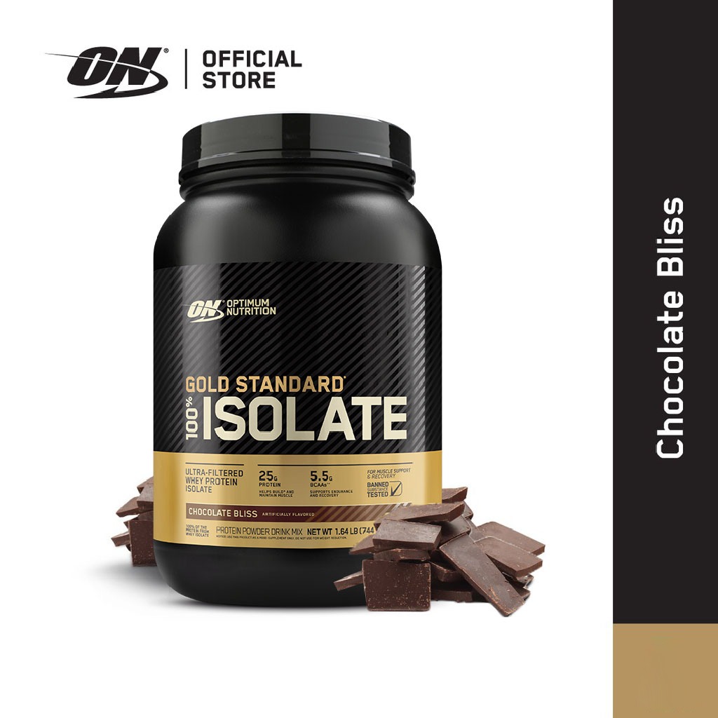 Optimum Nutrition Gold Standard 100% Isolate Chocolate Bliss 1.64lb