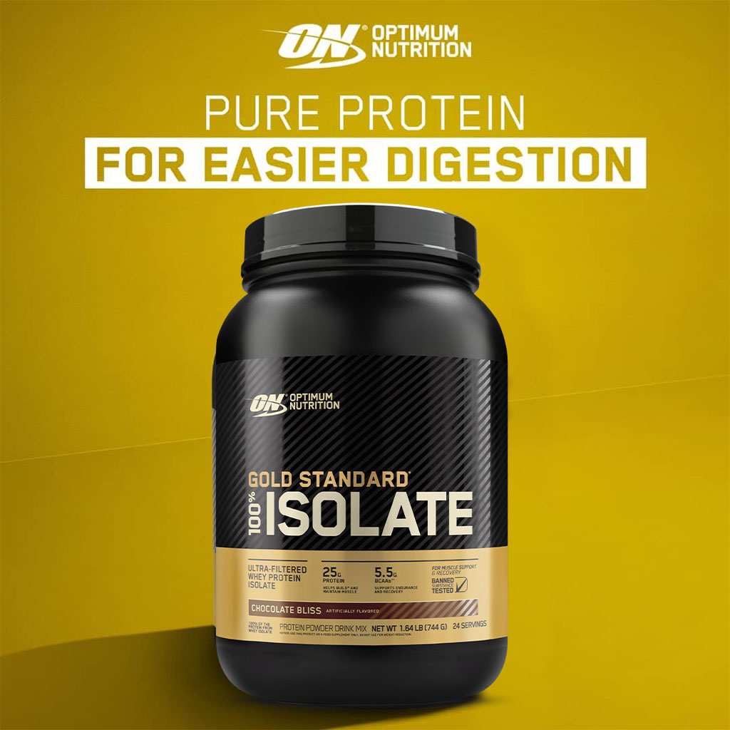 Optimum Nutrition Gold Standard 100% Isolate Chocolate Bliss 1.64lb
