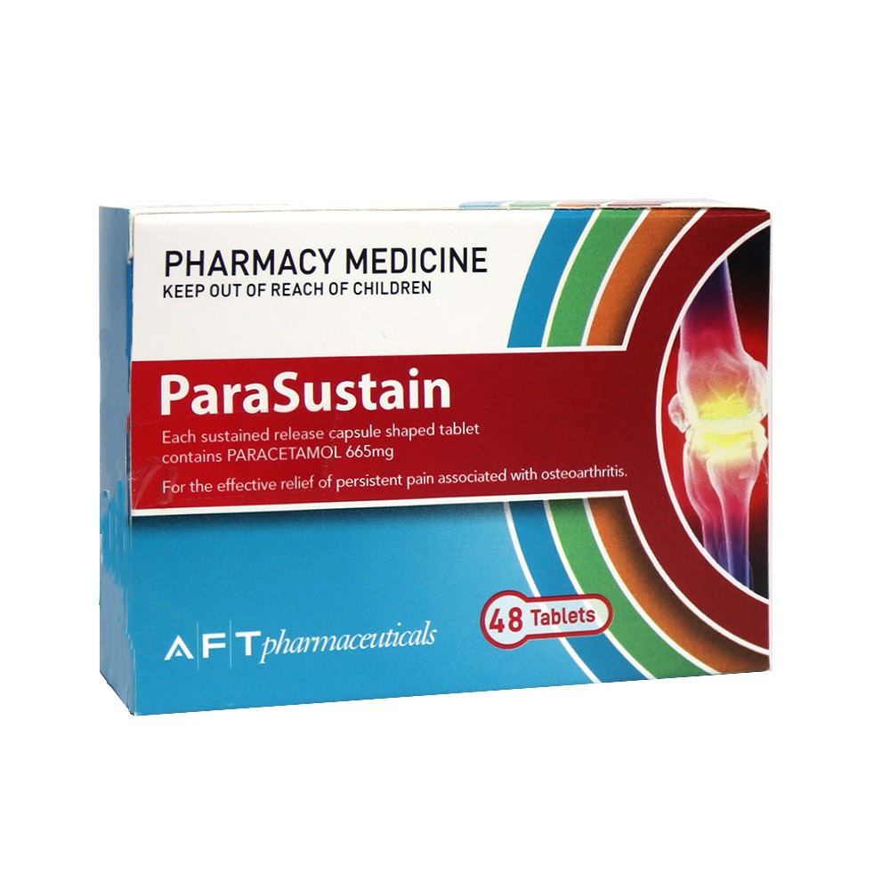 ParaSustain 665 mg Sustained Release Tablets 48's