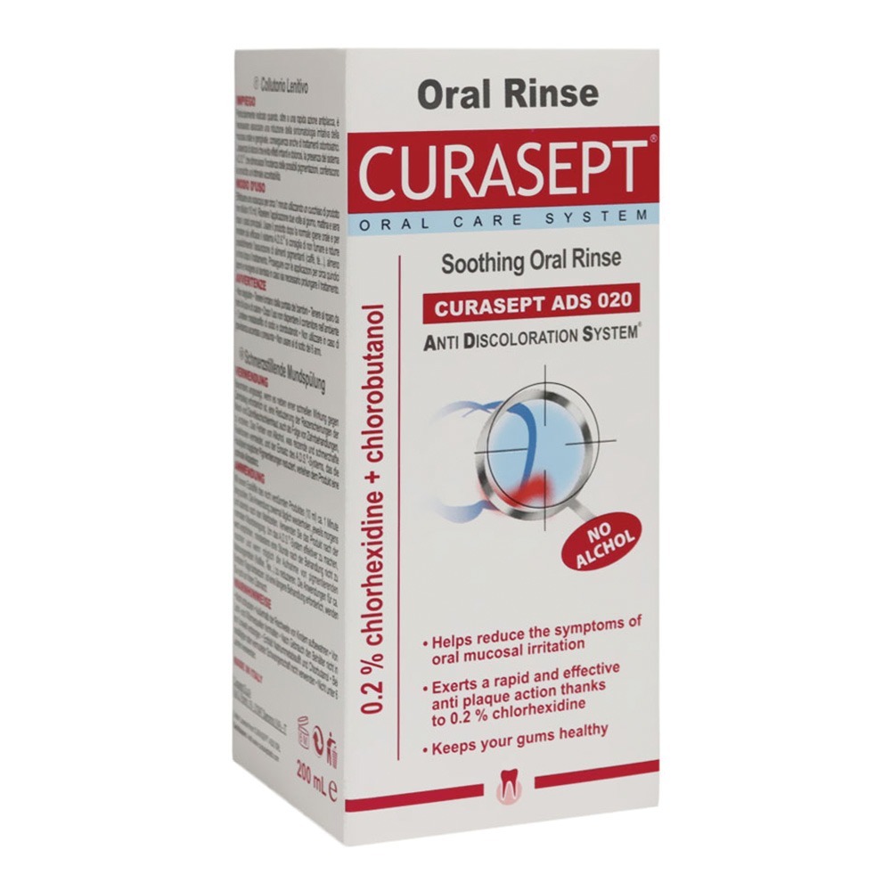Curasept ADS Soothing Oral Rinse 200 mL