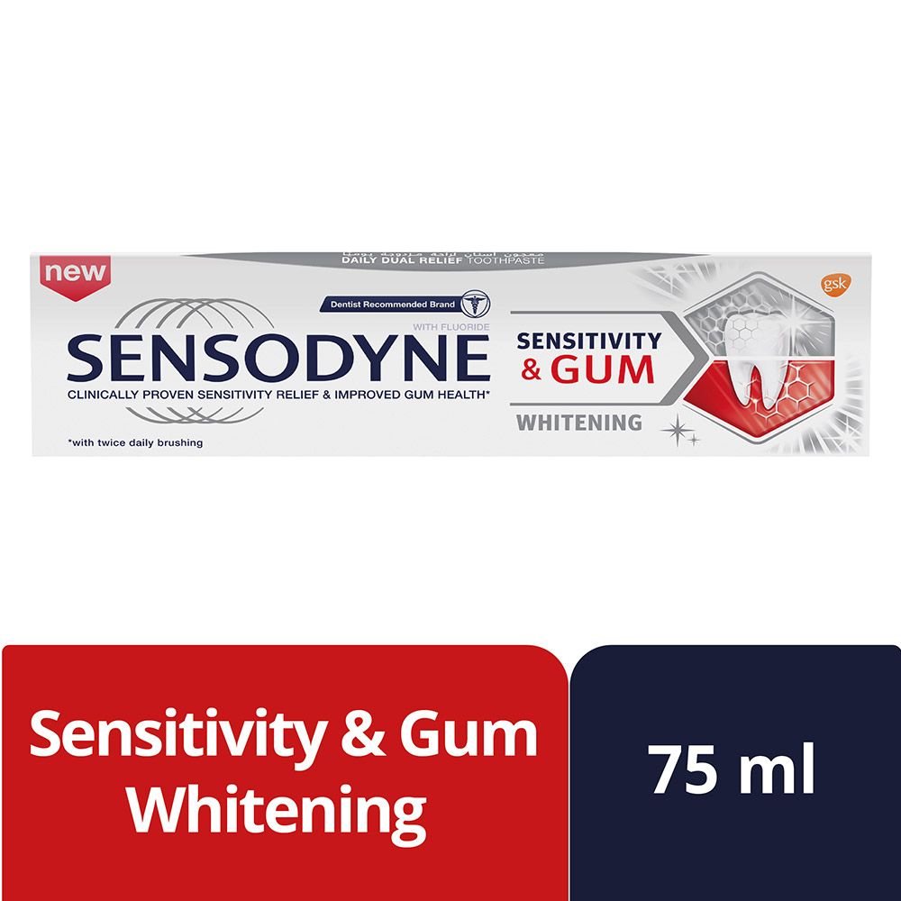 Sensodyne Sensitivity and Gum Whitening Toothpaste 75 mL