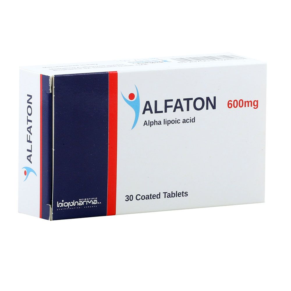 Alfaton 600 mg Tablets 30's