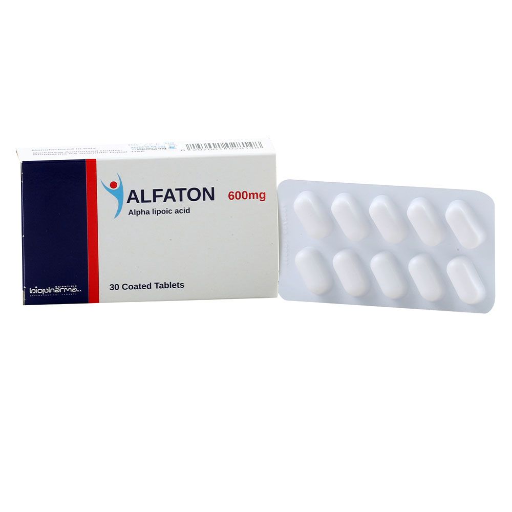 Alfaton 600 mg Tablets 30's