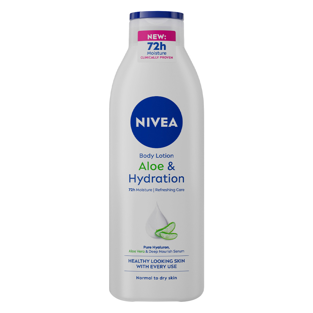 Nivea Aloe & Hydration 72H Moisture Body Lotion For Normal To Dry Skin 250ml