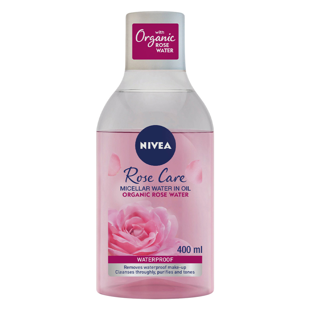 Nivea Rose Care Micellar Water In Oil Makeup Remover 400ml