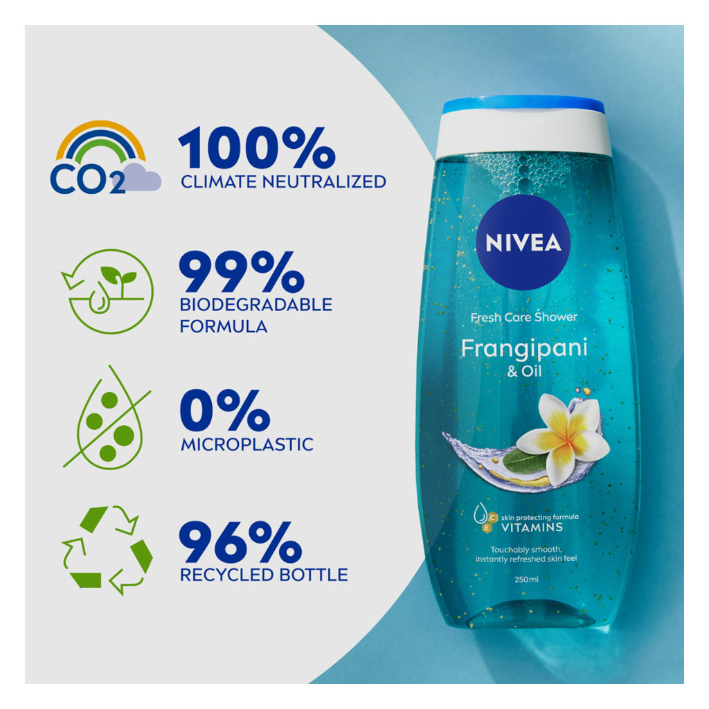 Nivea Frangipani & Oil Fresh Care Shower Gel 250ml