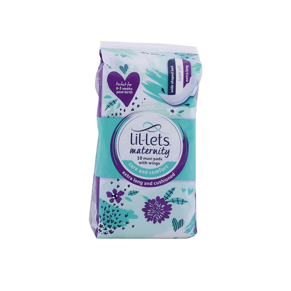 Lil-lets Maternity Maxi Pads 10's