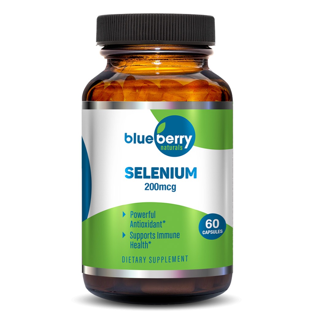 Blueberry Naturals Selenium 200 mcg Capsule 60's
