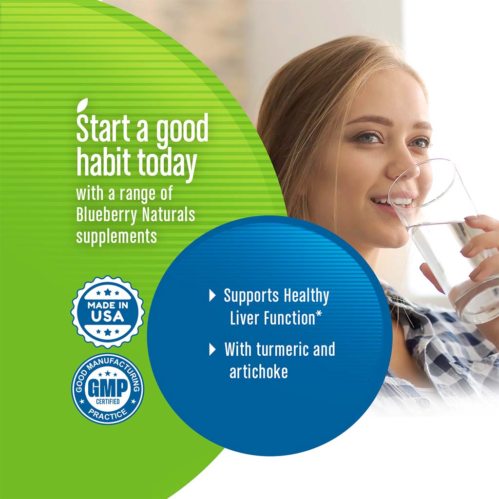 Blueberry Naturals Milk Thistle Extract Plus 175 mg Capsules 60's