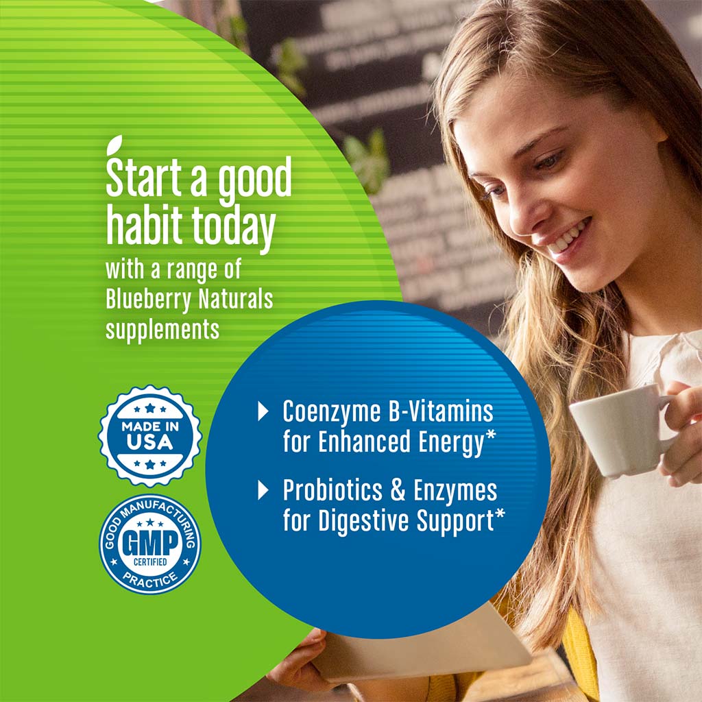 Blueberry Naturals One Daily Women's Multivitamins & Minerals Tablets, Pack of 60's 