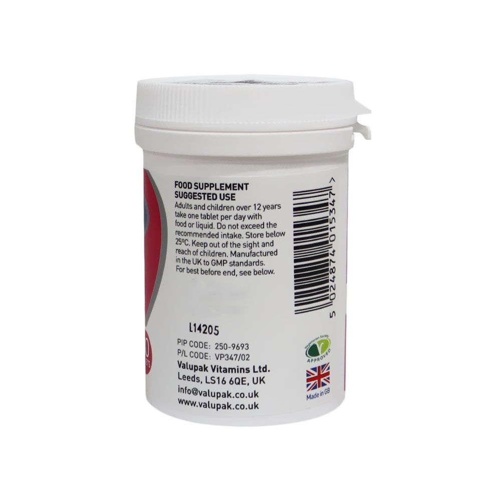 Valupak Folic Acid 400 mcg Tablets 90's