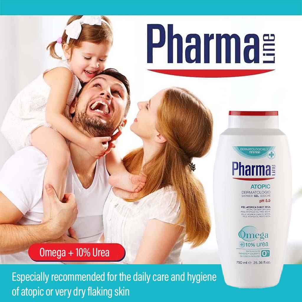 PharmaLine Atopic Dermatologic Shower Gel 750 mL