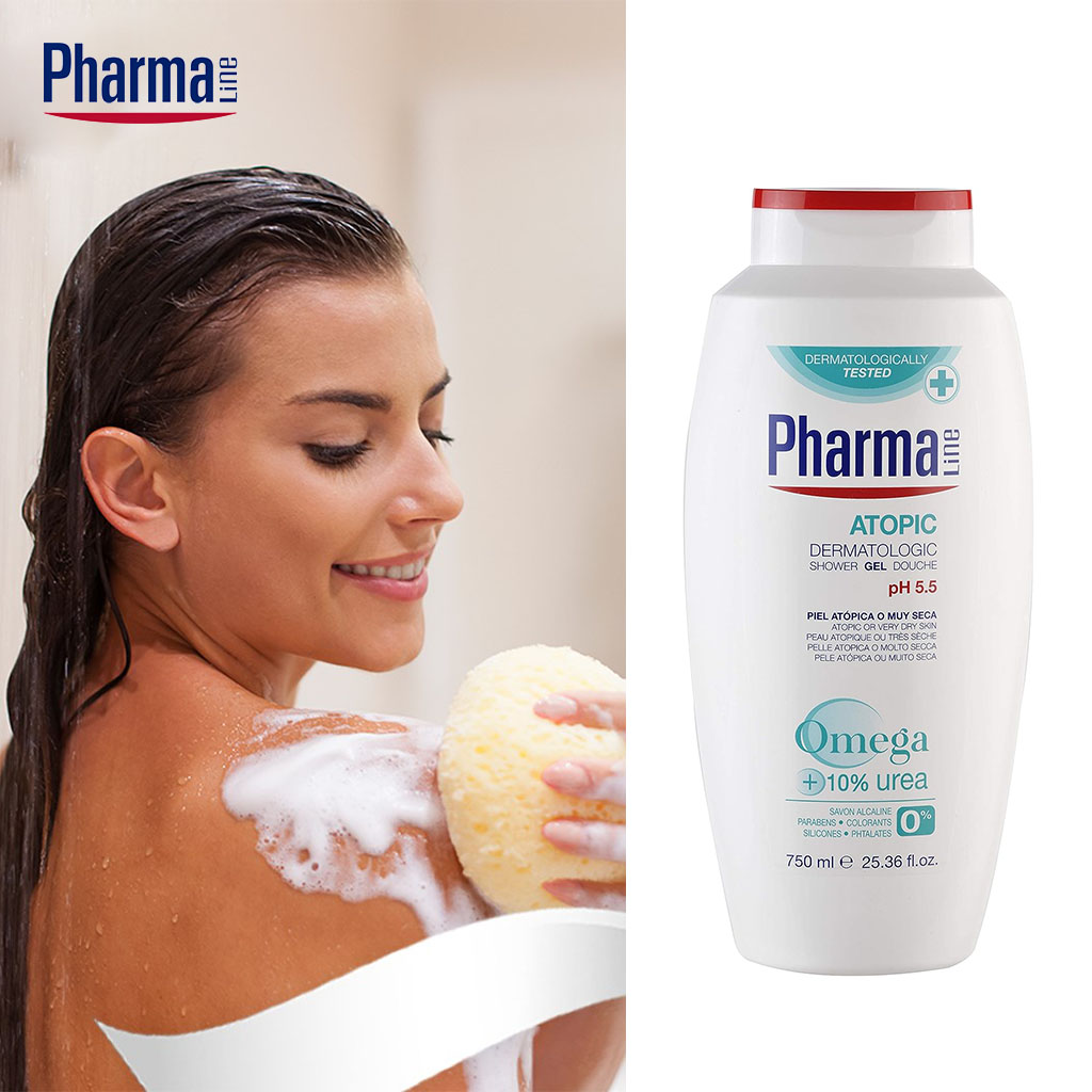 PharmaLine Atopic Dermatologic Shower Gel 250 mL