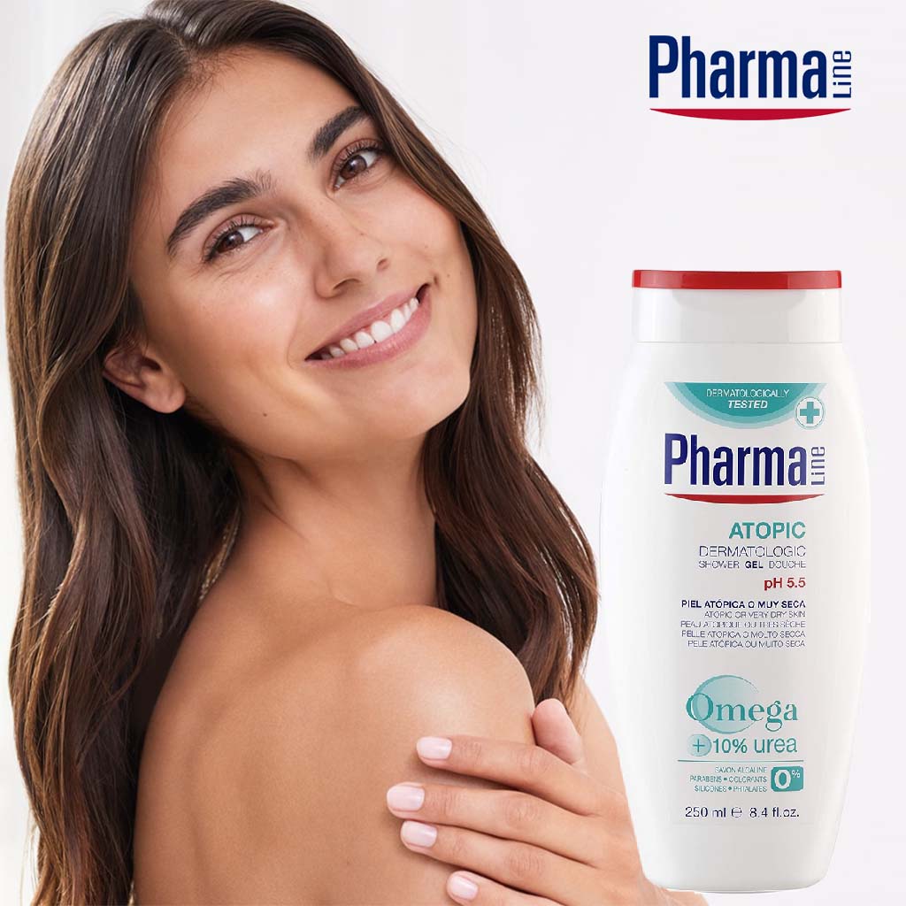 PharmaLine Atopic Dermatologic Shower Gel 250 mL