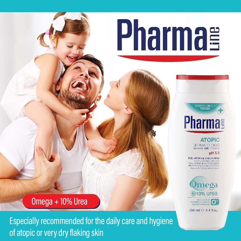 PharmaLine Atopic Dermatologic Shower Gel 250 mL