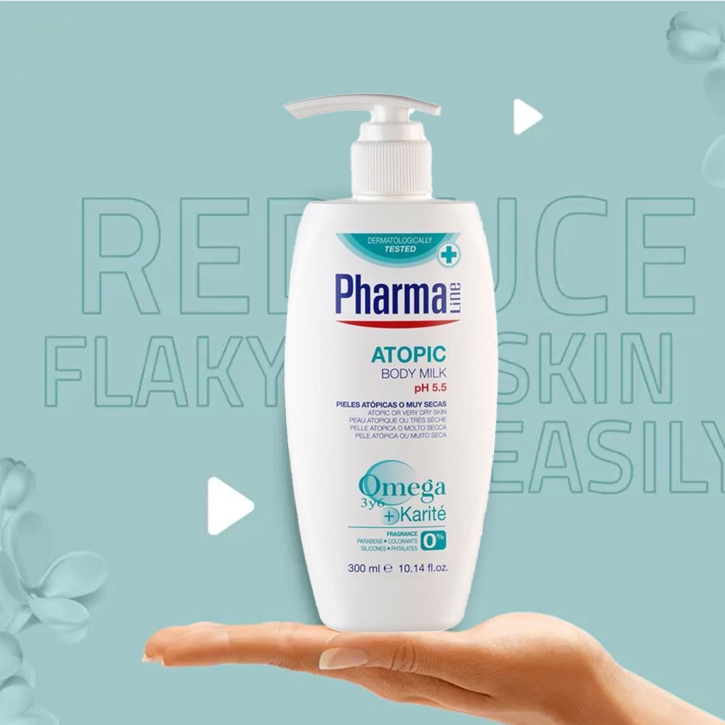 PharmaLine Atopic Body Milk 300 mL