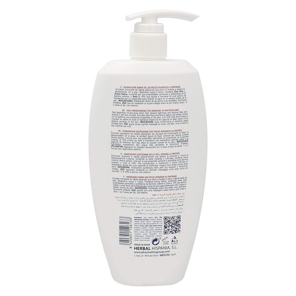 PharmaLine Sensitive Body Milk 500 mL