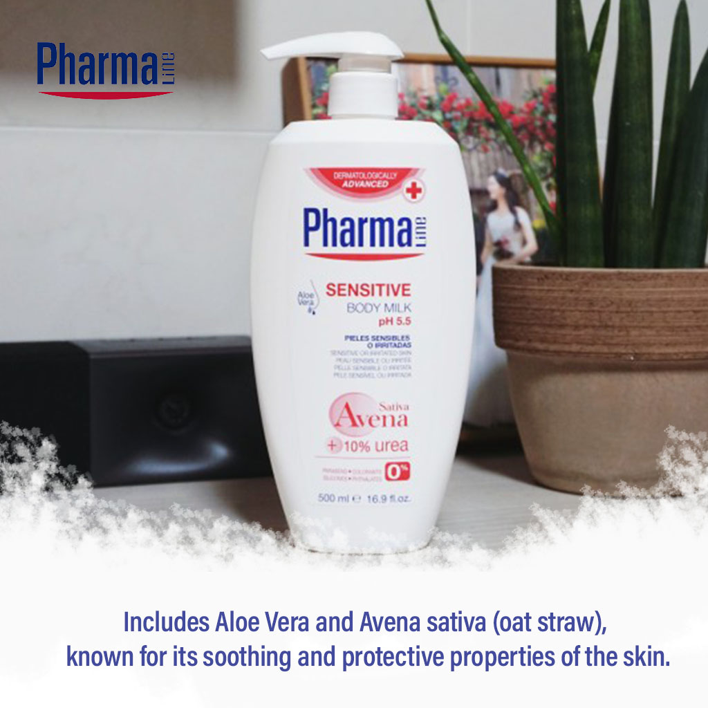 PharmaLine Sensitive Body Milk 500 mL