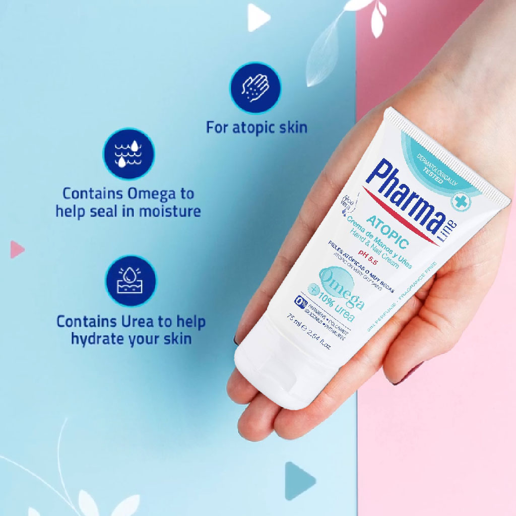 PharmaLine Atopic Hand & Nail Cream 75 mL