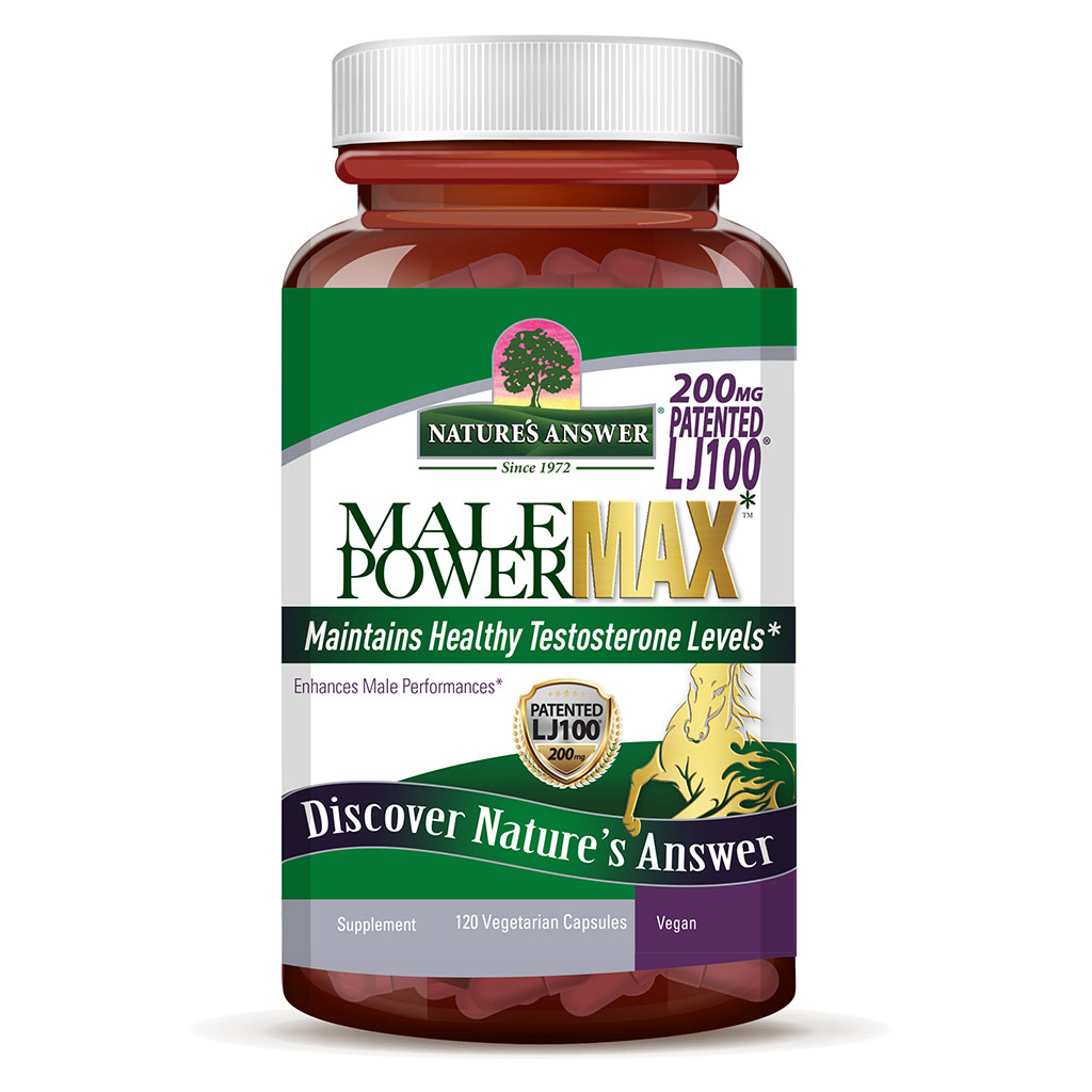 Nature's Answer Power Max Vegetarian Capsules For Stamina, Pack of 120's