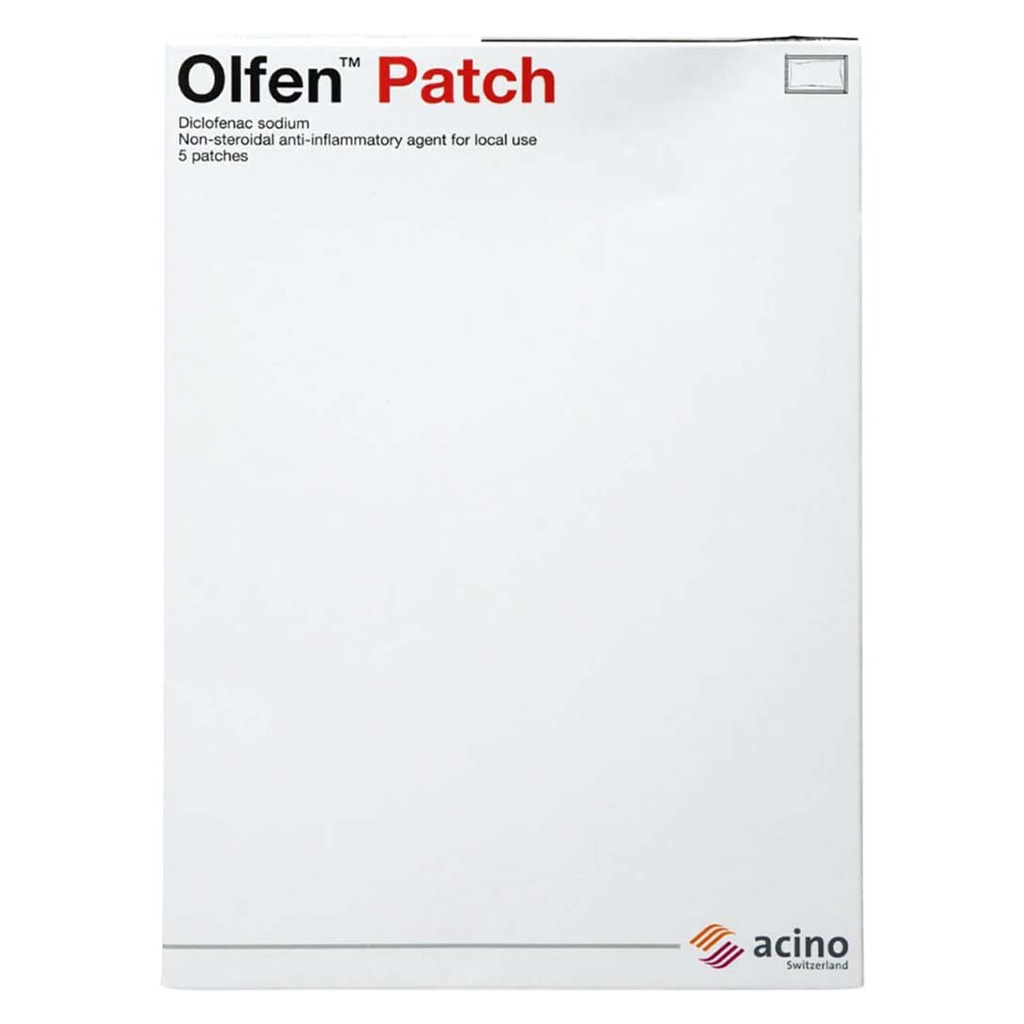 Olfen Transdermal Patches For Pain Relief, Pack of 5's