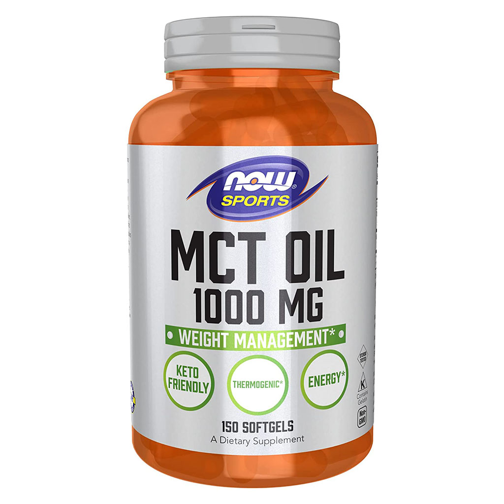 Now Sports MCT Oil 1000mg Softgel For Weight Management, Pack of 150's