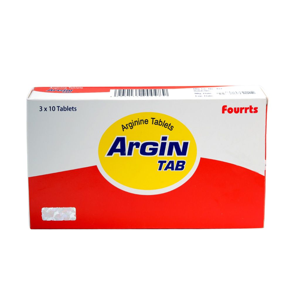 Argin Arginine Tablets, Pack of 30's