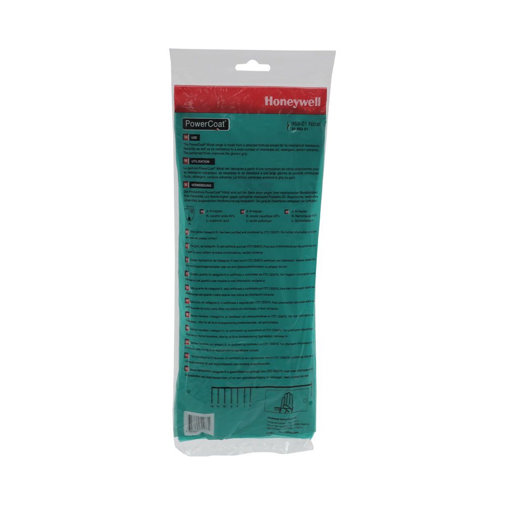 Honeywell PowerCoat Nitrile Gloves Size 10  10's