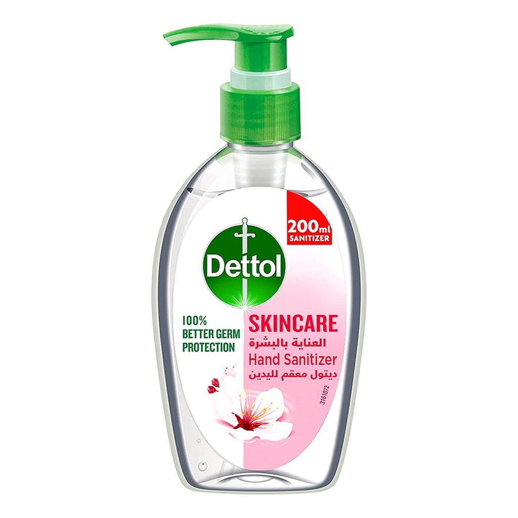 Dettol Skincare Hand Sanitizer Gel 200 mL