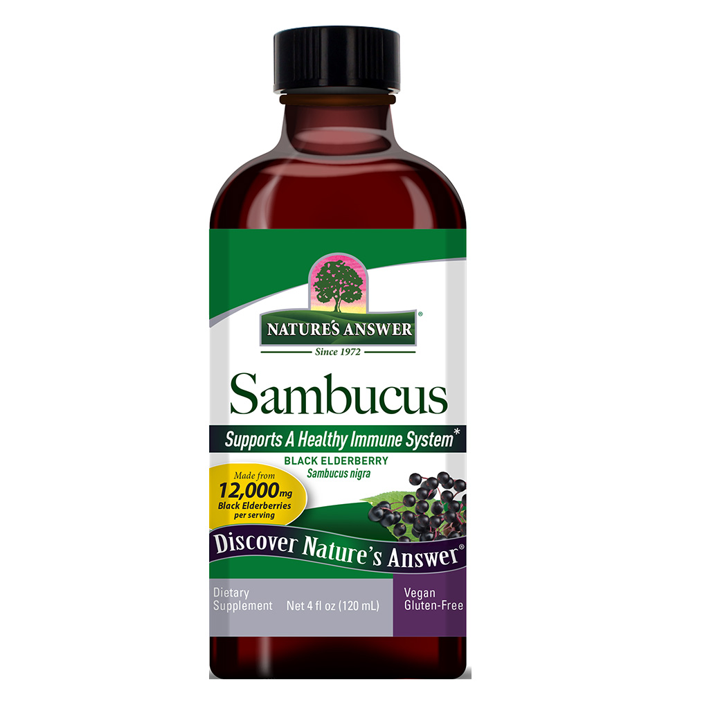 Nature's Answer Sambucus Original Syrup For Immunity 120ml