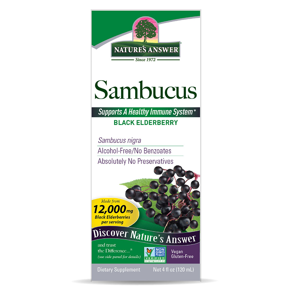 Nature's Answer Sambucus Original Syrup For Immunity 120ml
