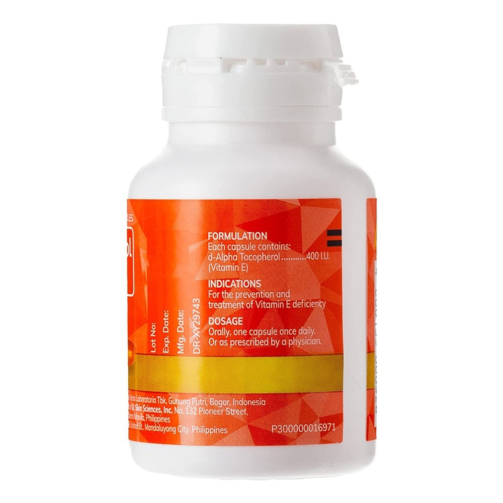 Myra E 400 IU Capsules 30's