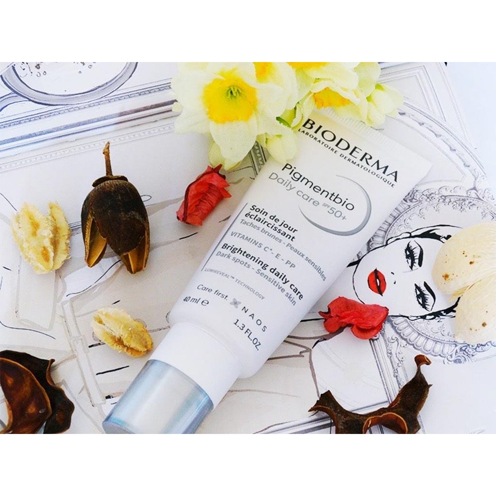 Bioderma Pigmentbio SPF50+ Dark Spot Brightening Daily Care Cream For Sensitive Skin 40 mL