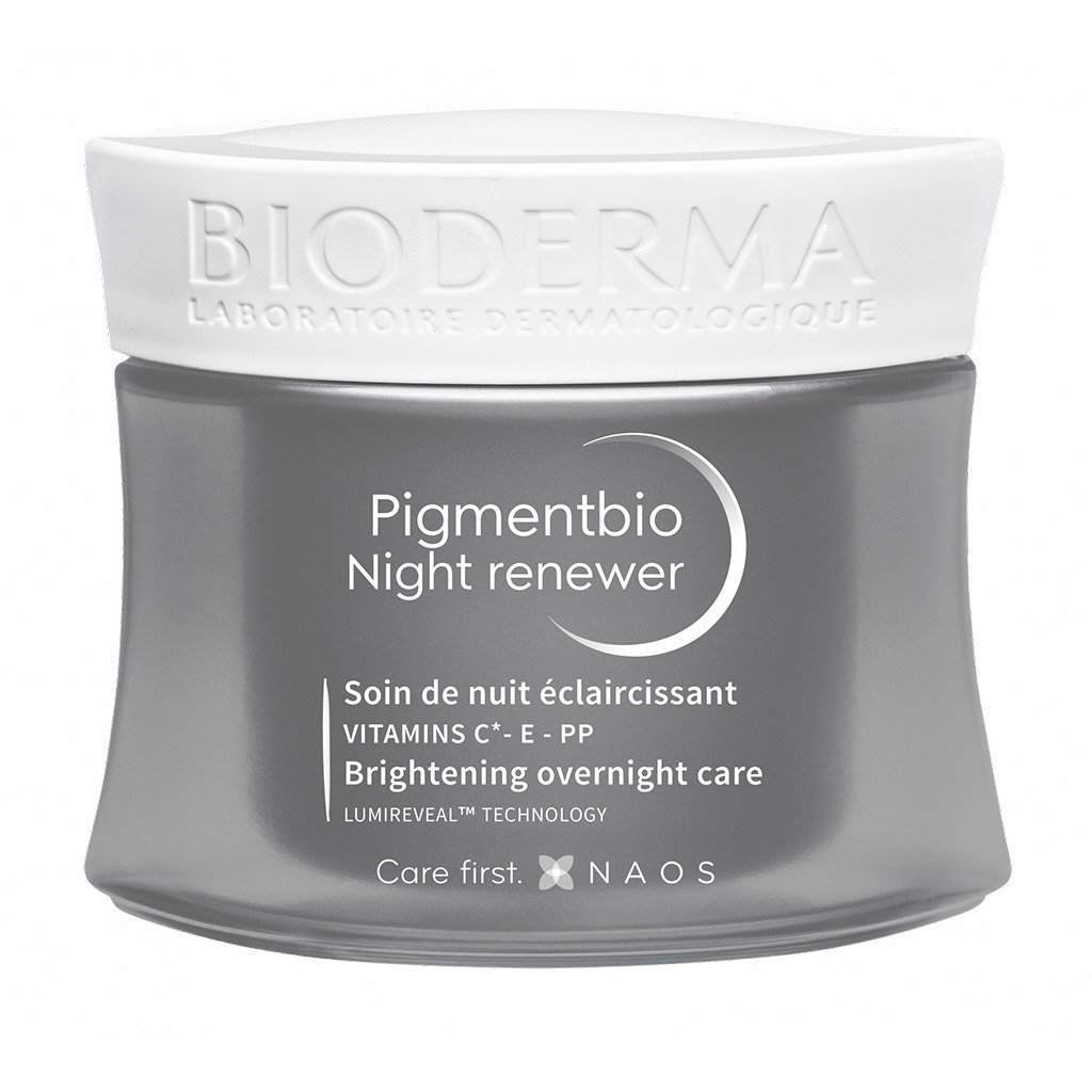 Bioderma Pigmentbio Night Renewer Brightening Overnight Skin Cream For Hyperpigmented Skin 50 mL
