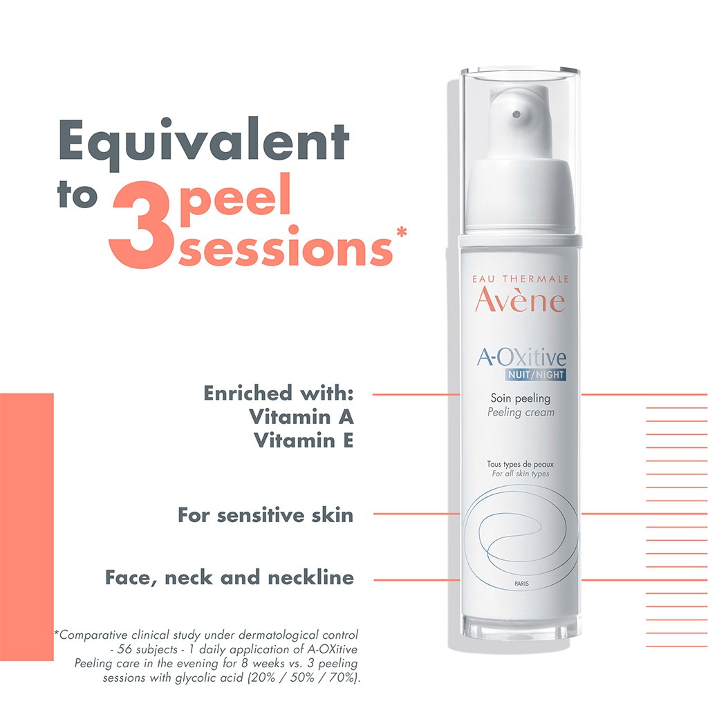 Avene A-Oxitive Anti-Ageing Night Peeling Cream 30ml