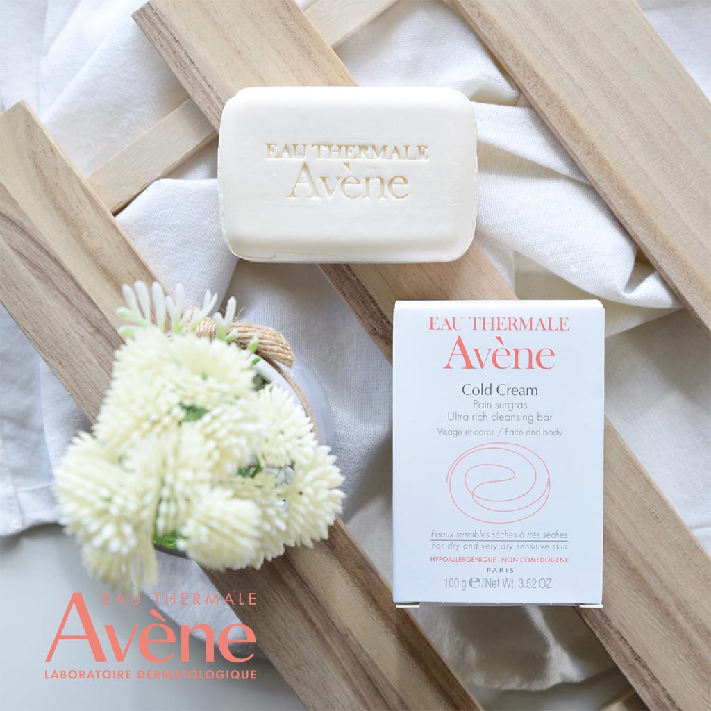 Avene Trixera Cold Cream Cleansing Soap Bar 100 g