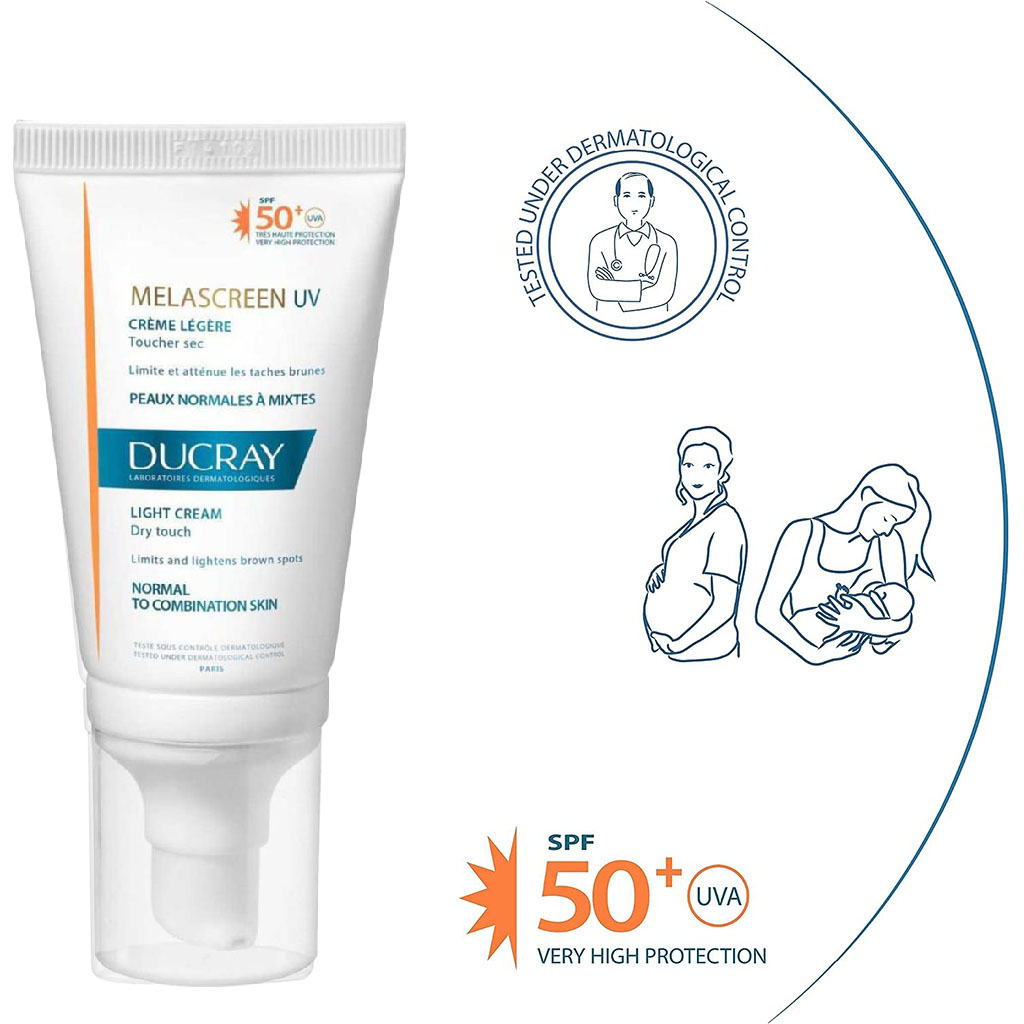 Ducray Melascreen UV SPF50+ Light Cream 40 mL