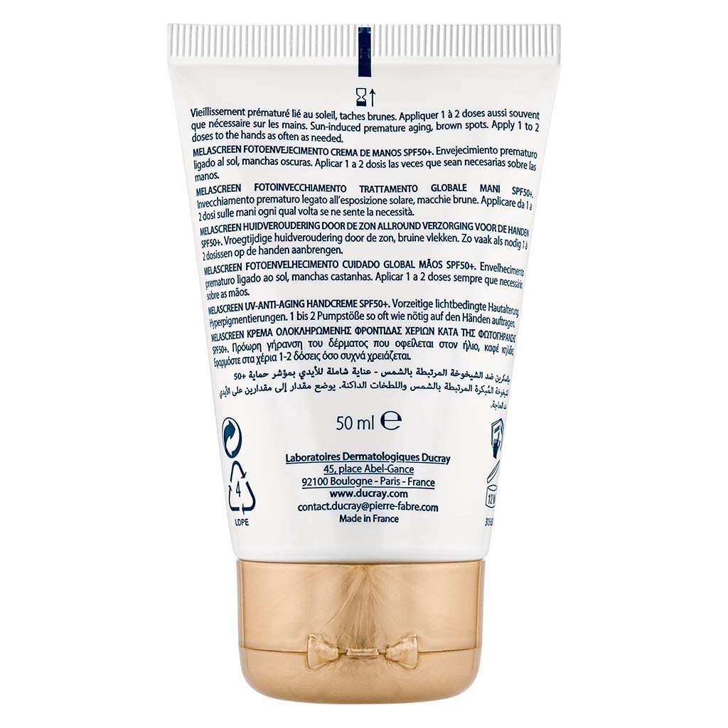 Ducray Melascreen SPF50+ Global Hand Care Cream 50 mL