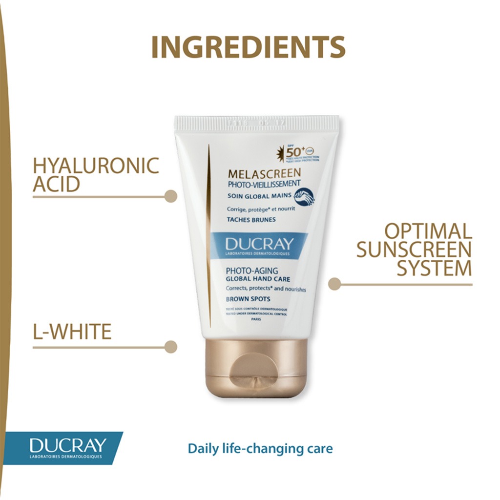 Ducray Melascreen SPF50+ Global Hand Care Cream 50 mL