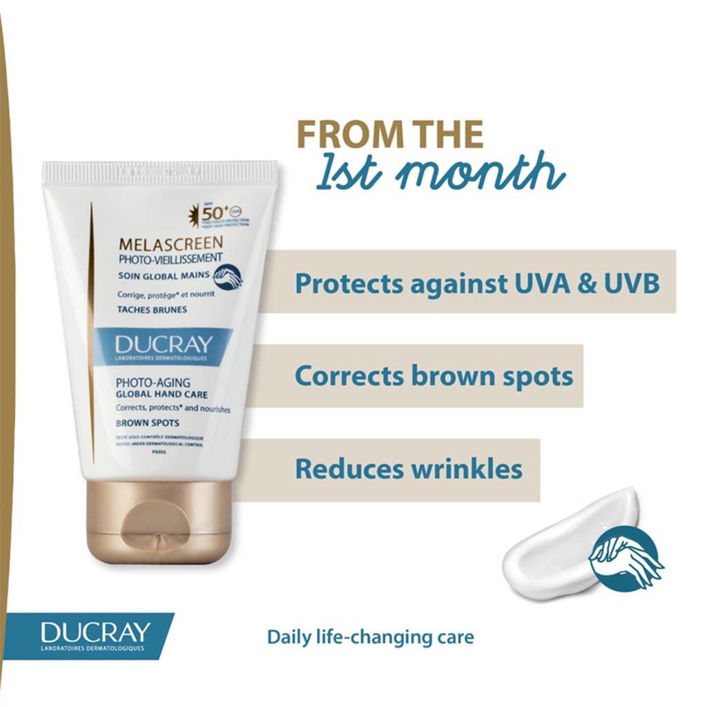 Ducray Melascreen SPF50+ Global Hand Care Cream 50 mL