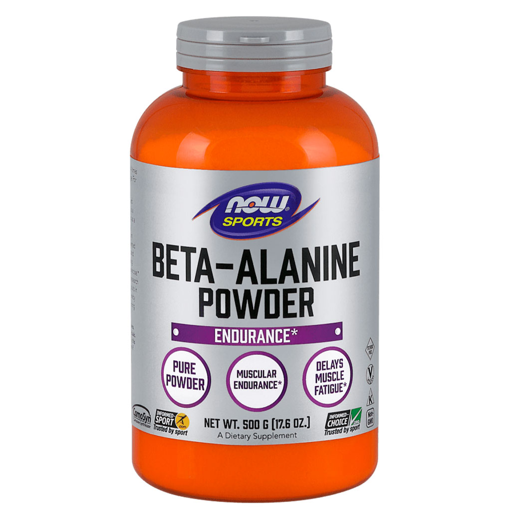 Now Sports Beta Alanine 100% Pure Powder For Muscular Endurance 500g