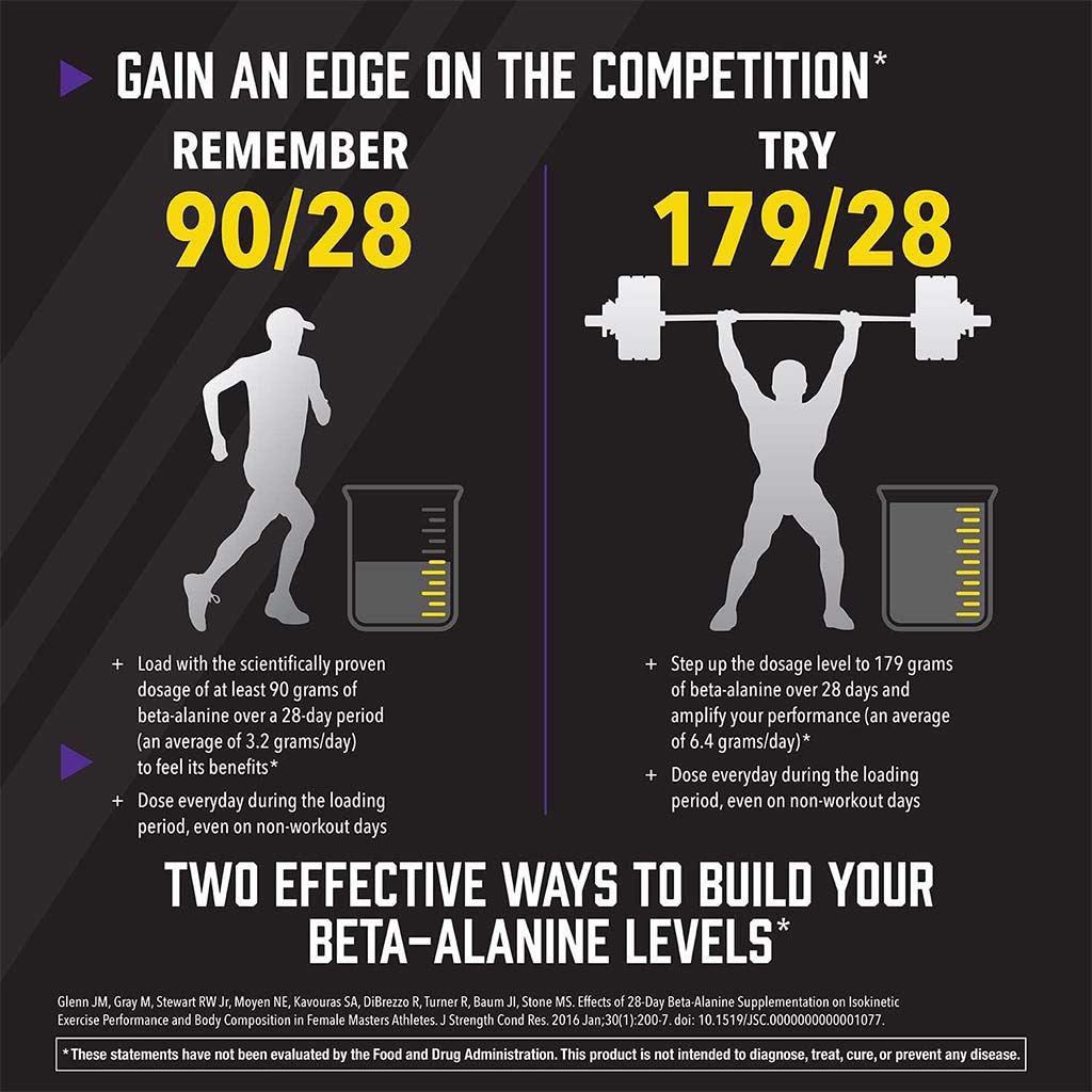 Now Sports Beta Alanine 100% Pure Powder For Muscular Endurance 500g