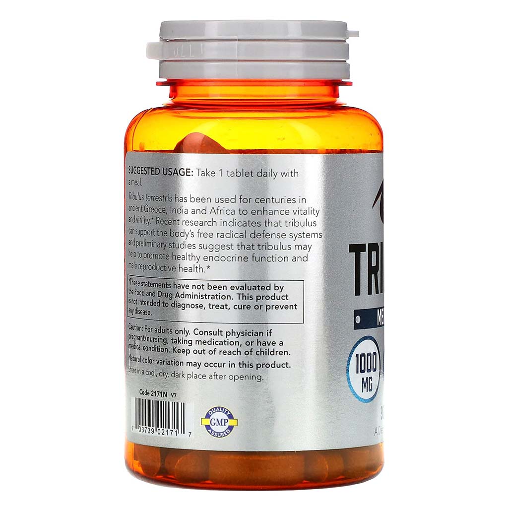 Now Tribulus 1000mg, Double Strength Tablets, For Men's Health, Pack of 90's