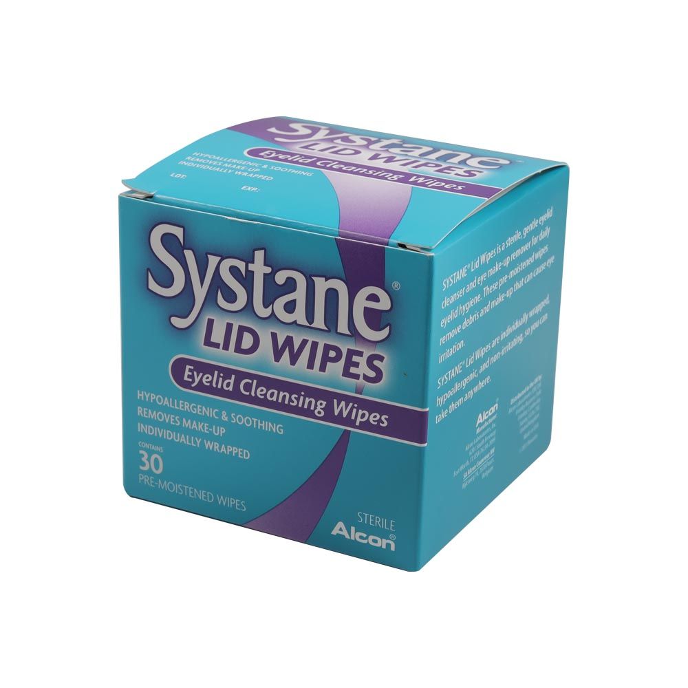Systane Eyelid Cleansing Wipes 30's