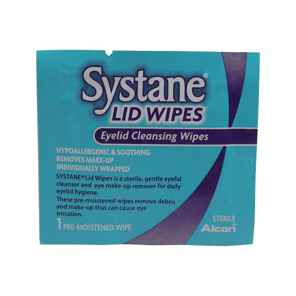 Systane Eyelid Cleansing Wipes 30's
