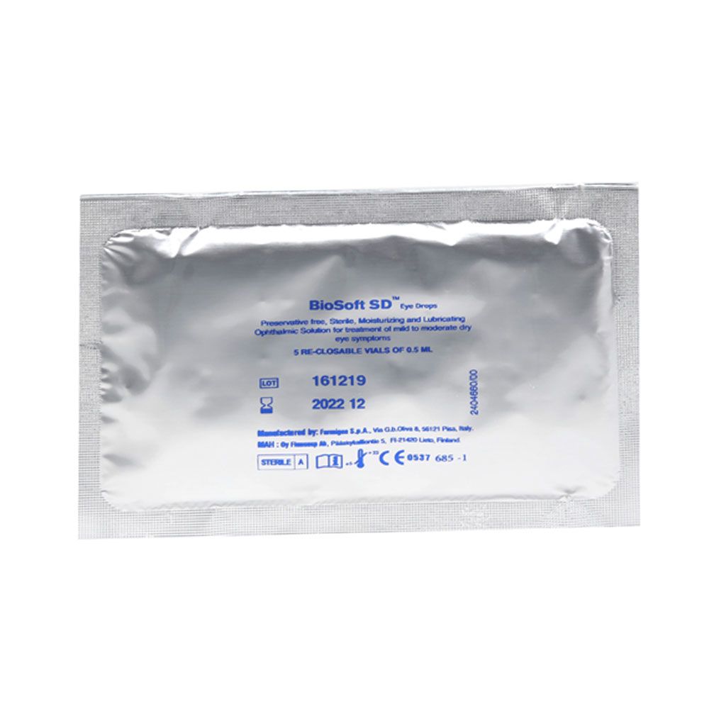Biosoft SD Eye Drops 0.5 mL 30's